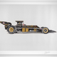 Image for article titled These Large-Format Prints of Fittipaldi's Lotus 72 Are Made With Real Gold